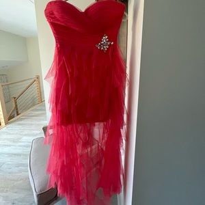 Strapless Formal Dress